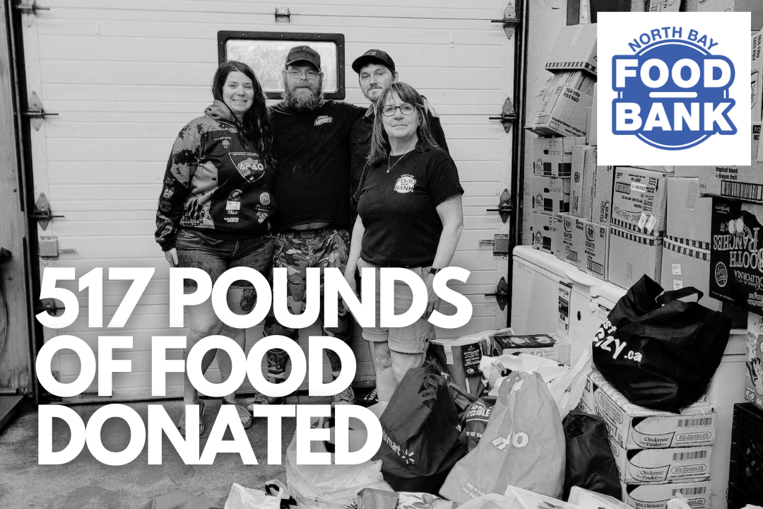 2023 North Bay Food Bank Donation (517lb)